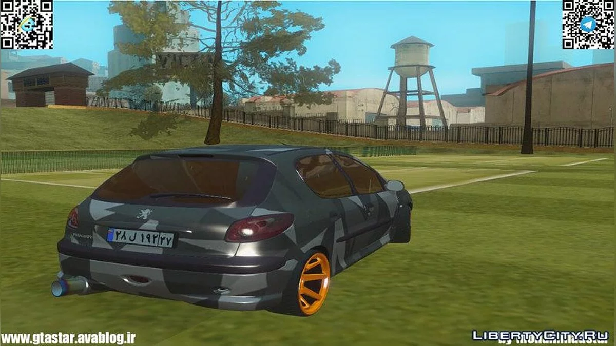 Peugeot 206 Totalmente Modificado / GTA San Andreas