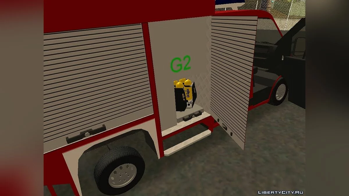 Peugeot Boxer Firefighters / GTA San Andreas