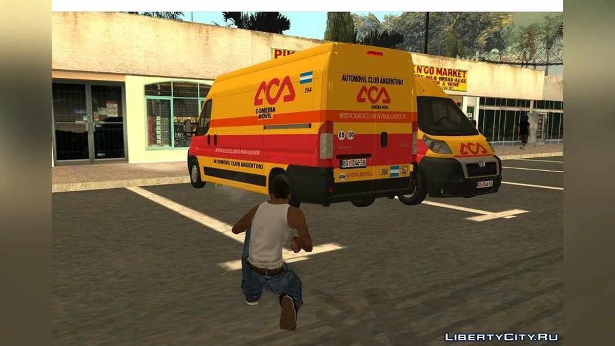 Peugeot Boxer ACA / GTA San Andreas