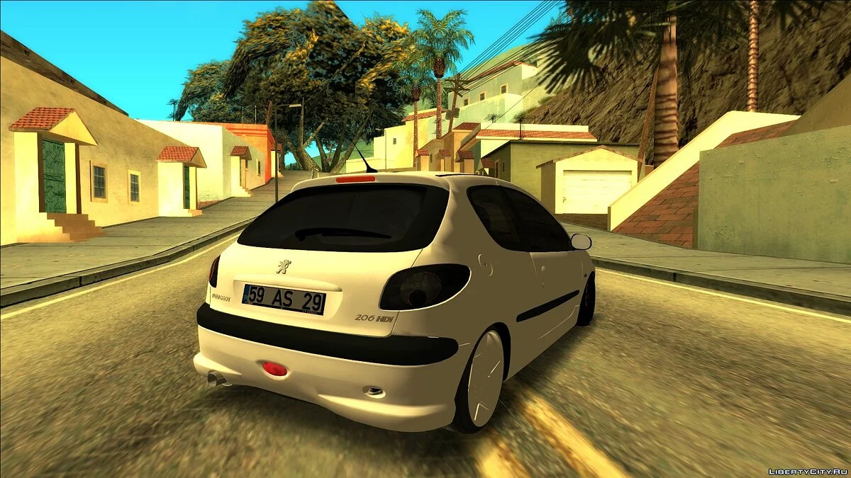 Peugeot 206 E.P GARAGE / GTA San Andreas