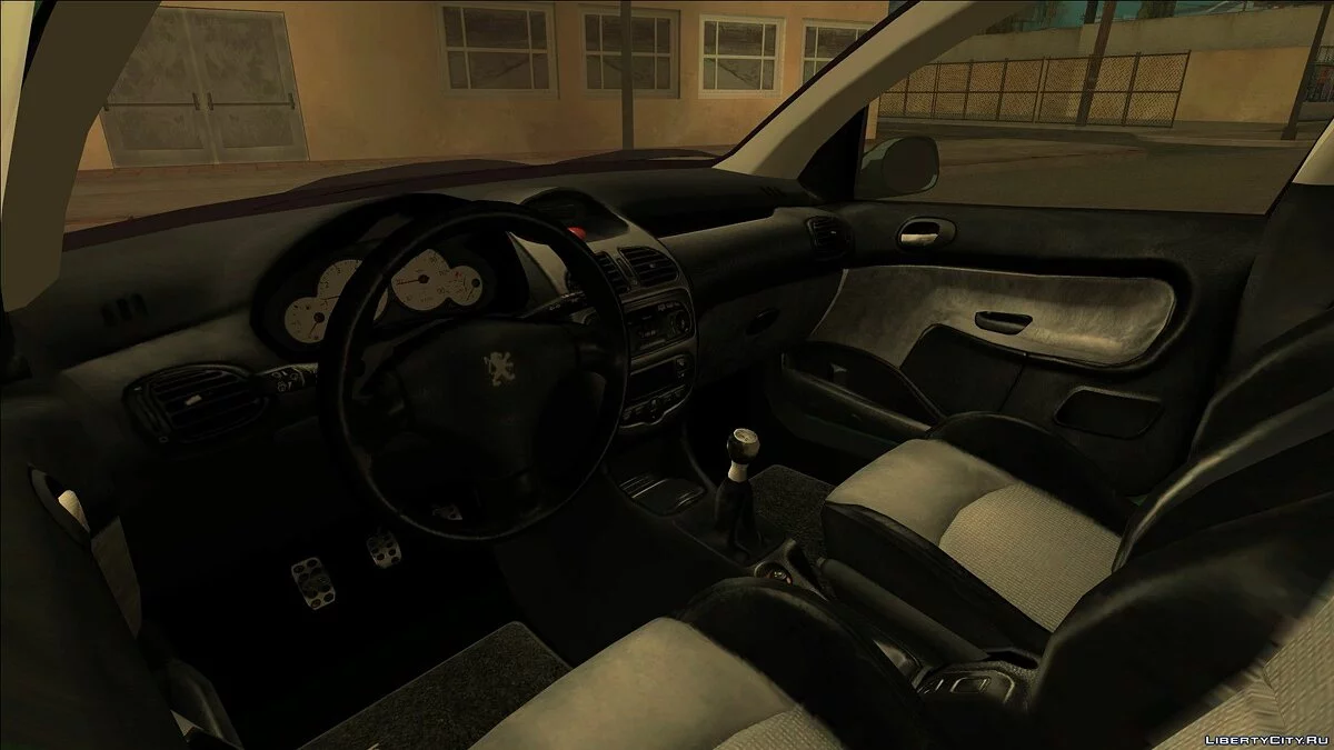 Peugeot 206 BTTF Time Machine / GTA San Andreas