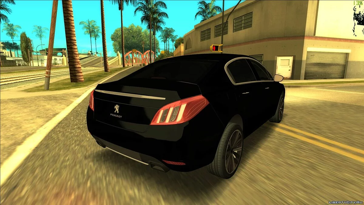 Peugeot 508 Polisi Sipil / GTA San Andreas
