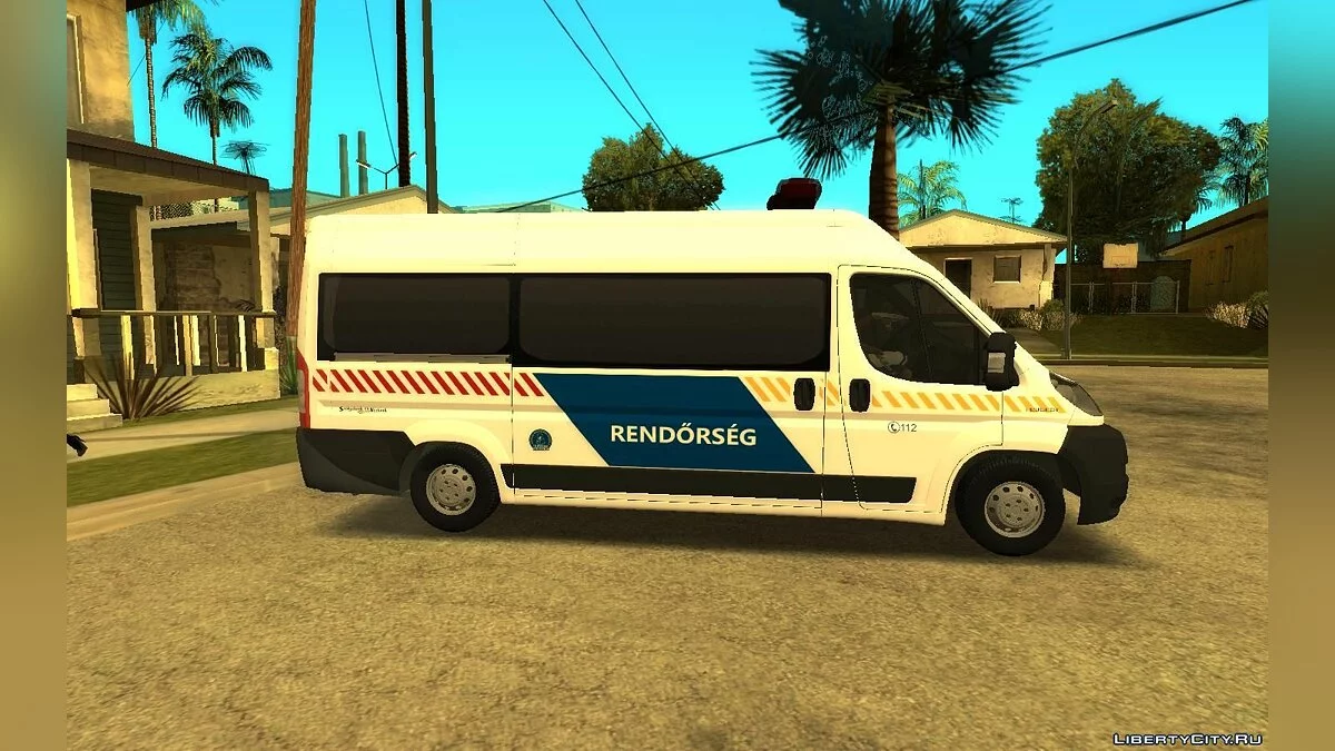 Peugeot Boxer Magyar Rendőrség / GTA San Andreas