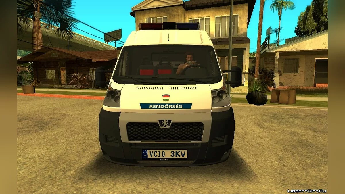 Peugeot Boxer Magyar Rendőrség / GTA San Andreas