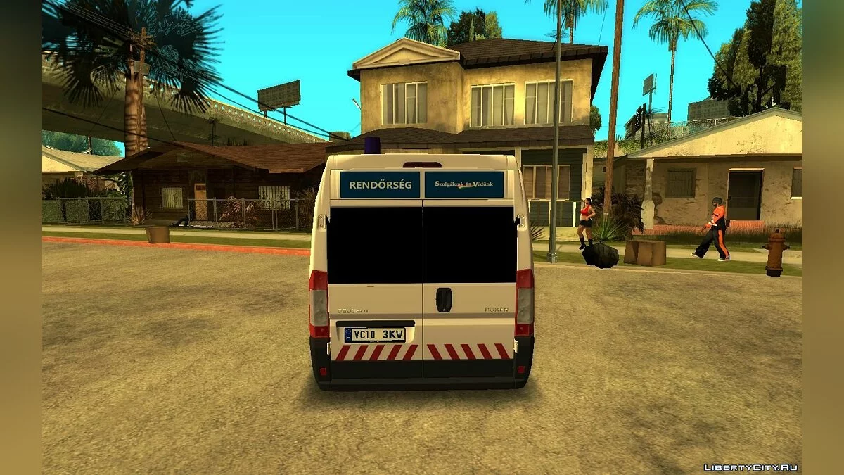 Peugeot Boxer Magyar Rendőrség / GTA San Andreas