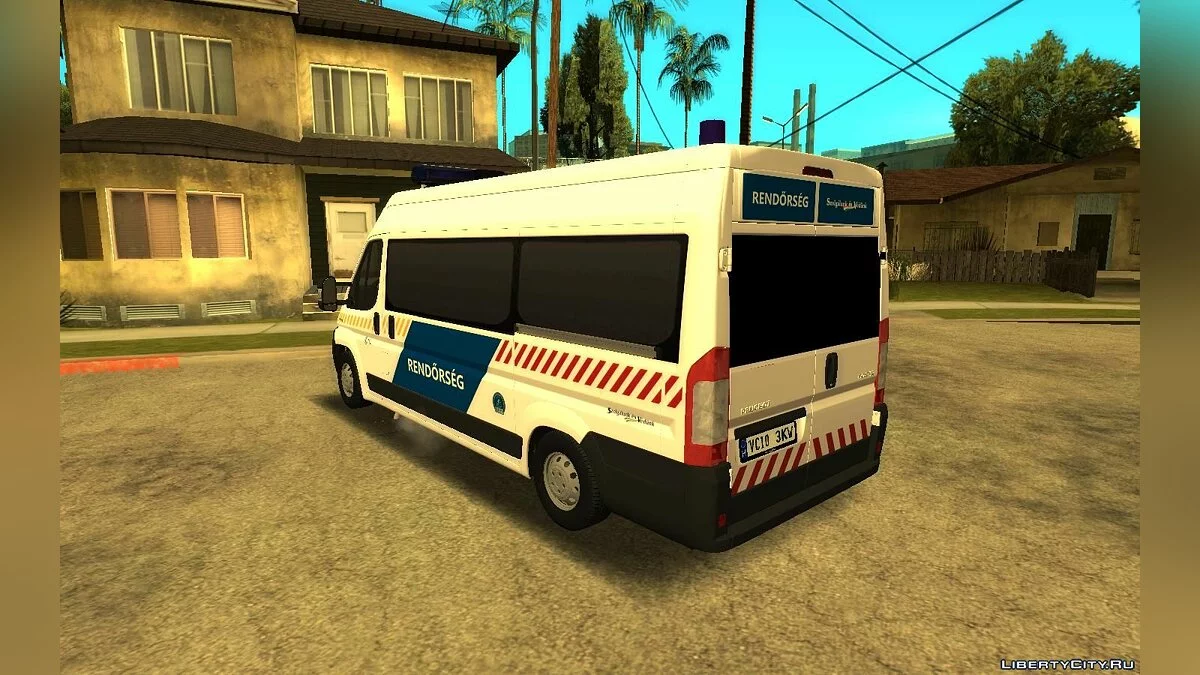 Peugeot Boxer Magyar Rendőrség / GTA San Andreas
