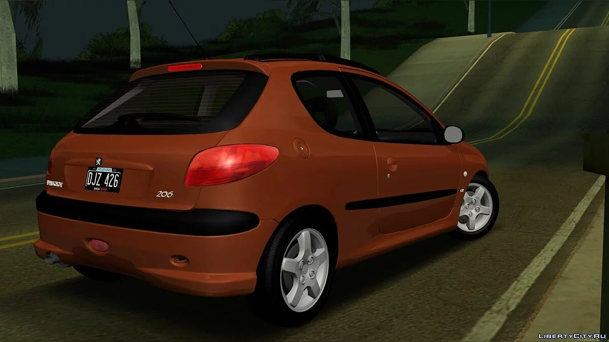 بيجو 206 GTi / جي تي إيه سان أندرياس