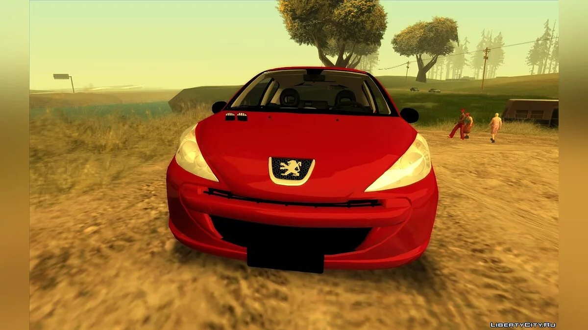 Пежо 207 Компакт - Три двері / GTA San Andreas