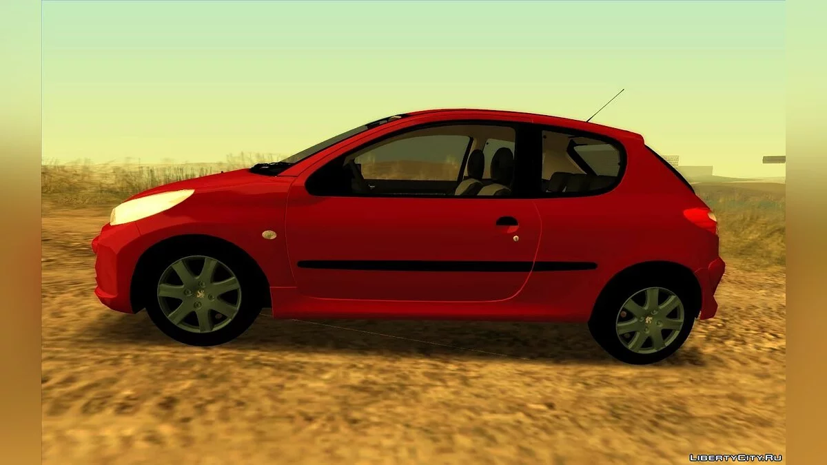 Пежо 207 Компакт - Три двері / GTA San Andreas