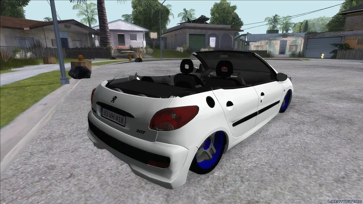 Peugeot 207 Criminoso / GTA San Andreas