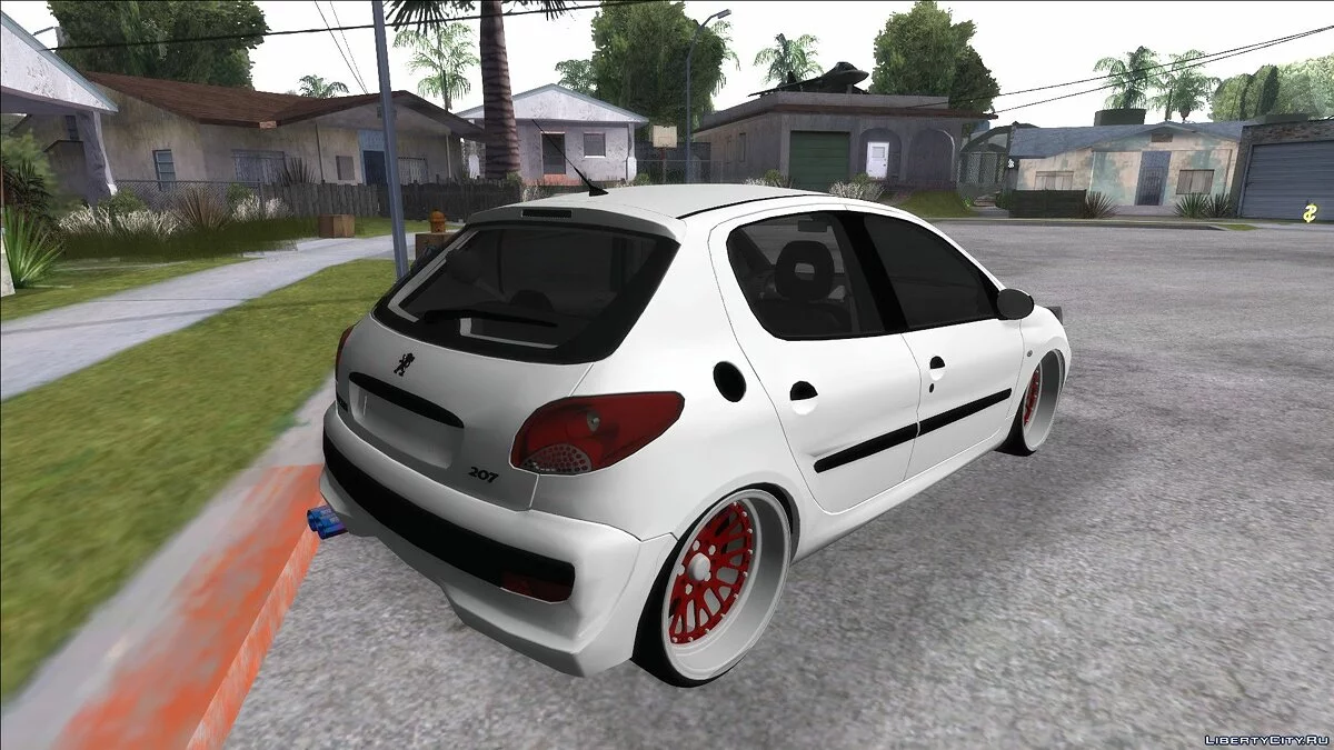 Peugeot 207 Red Sport / GTA San Andreas