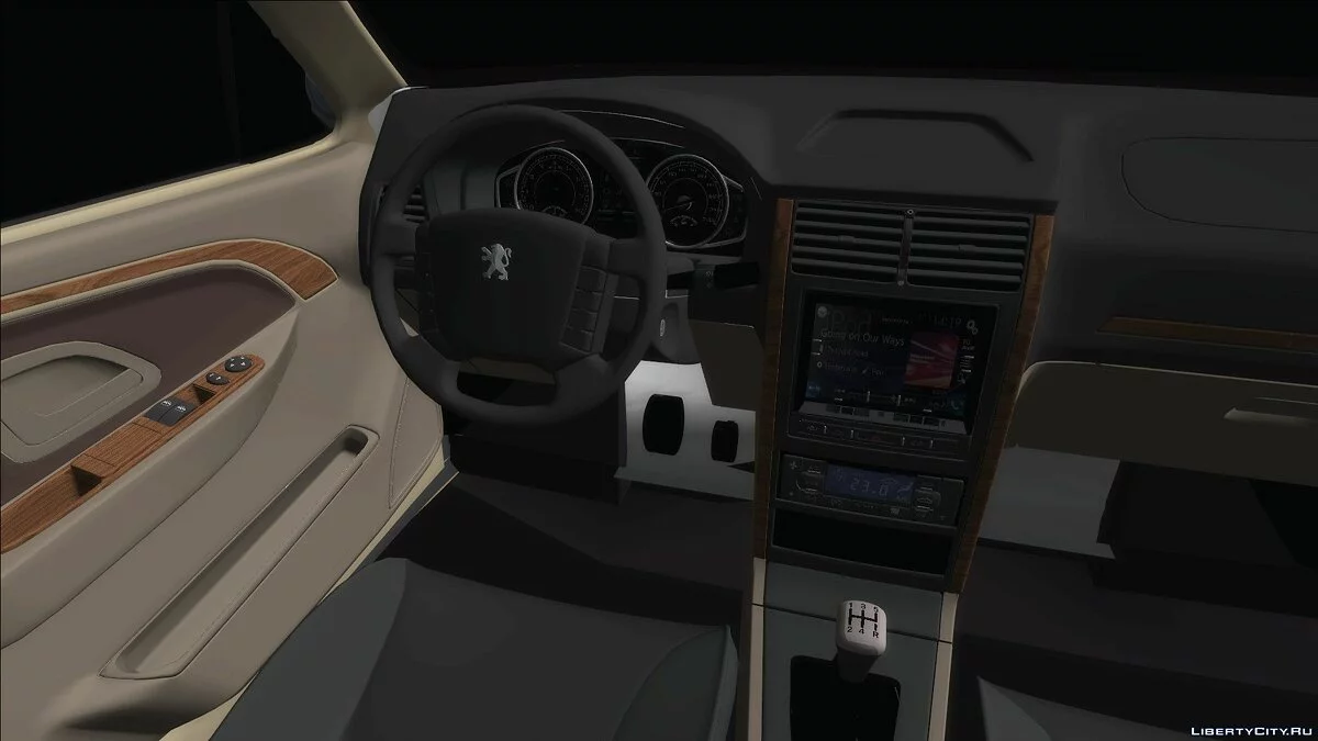 Peugeot Pars Baixo / GTA San Andreas