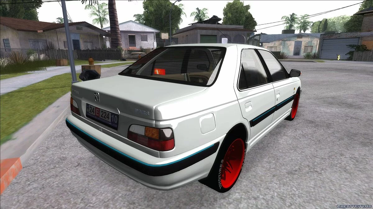 Peugeot Pars Toyo Tires / GTA San Andreas