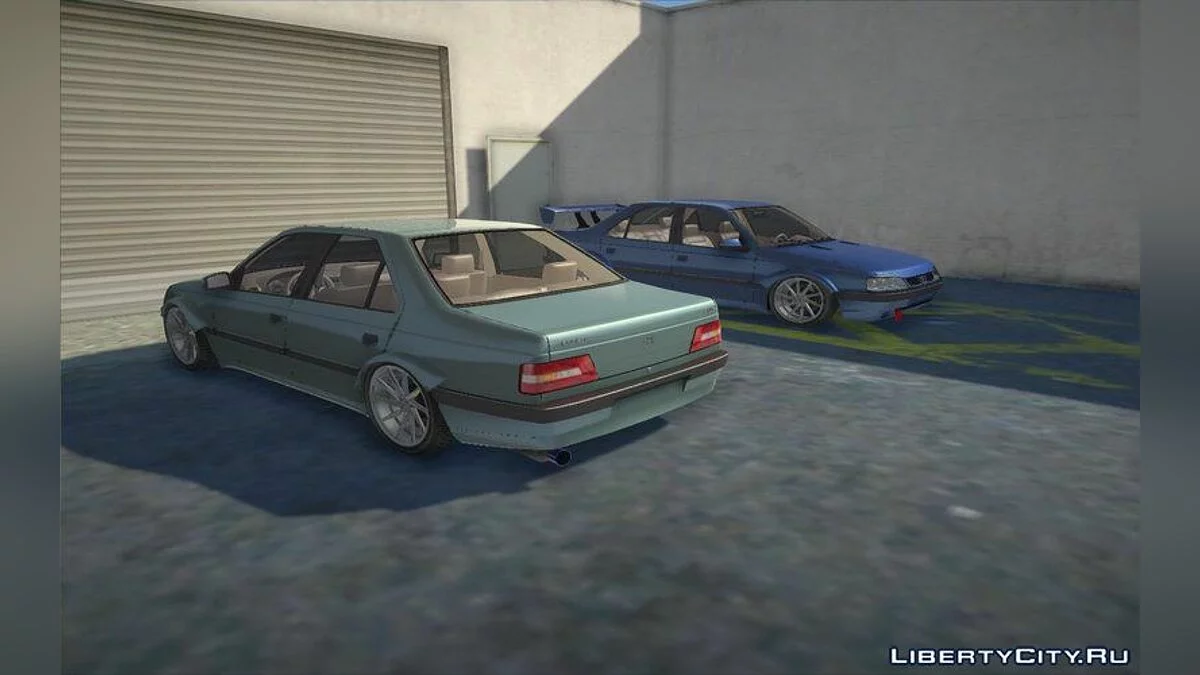Peugeot 405 SLX Tuning / GTA San Andreas