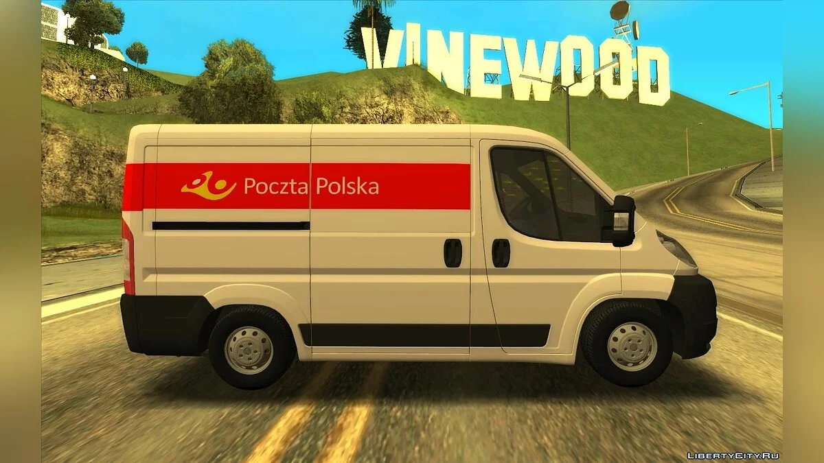 Peugeot Boxer - Poste polonaise / GTA San Andreas
