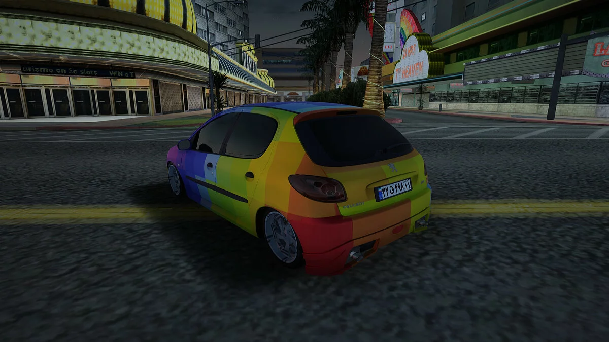 Peugeot 206 Sport Iraní / GTA San Andreas