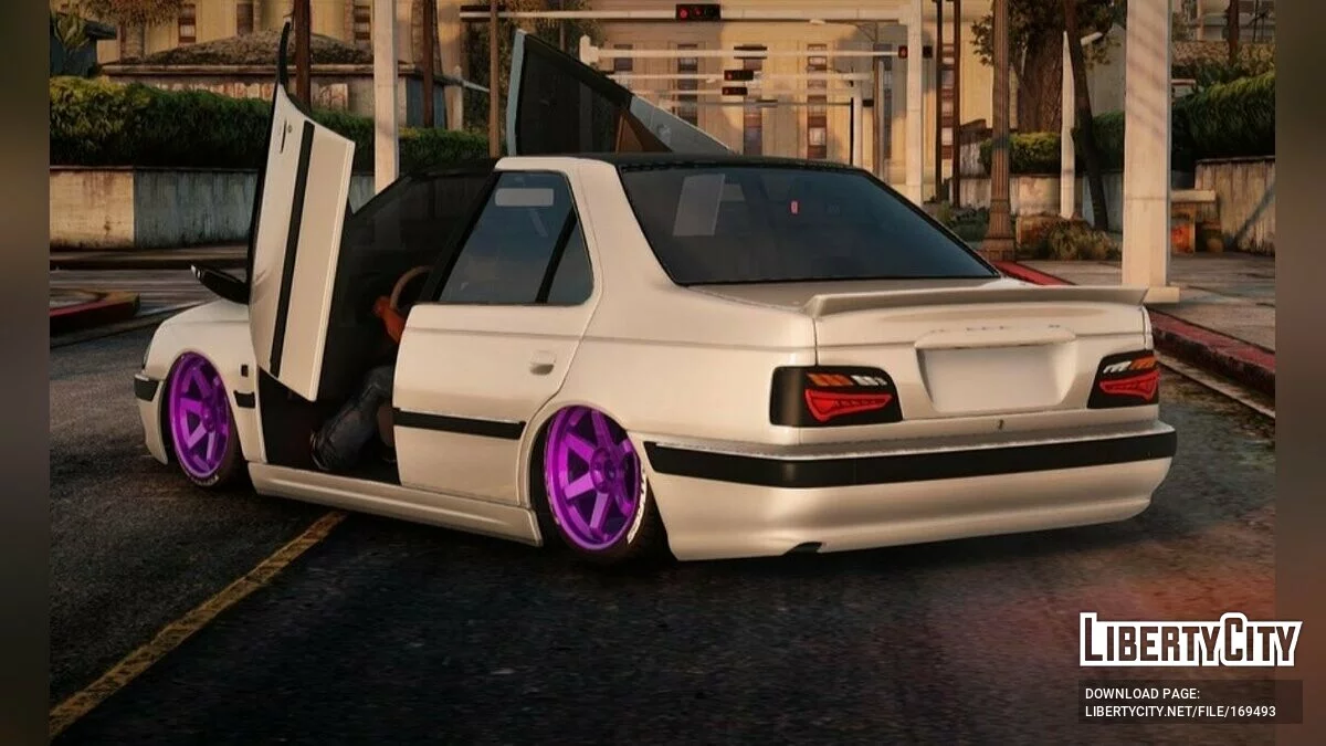 Peugeot Pars Estilo Yakuza / GTA San Andreas