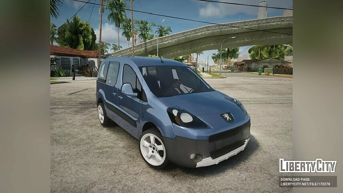 Peugeot Partner Tepee / GTA San Andreas