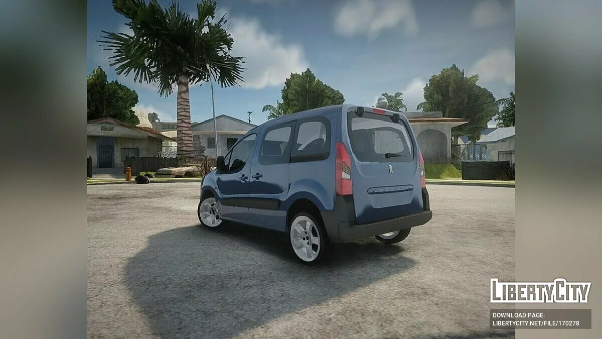 Peugeot Partner Tepee / GTA San Andreas