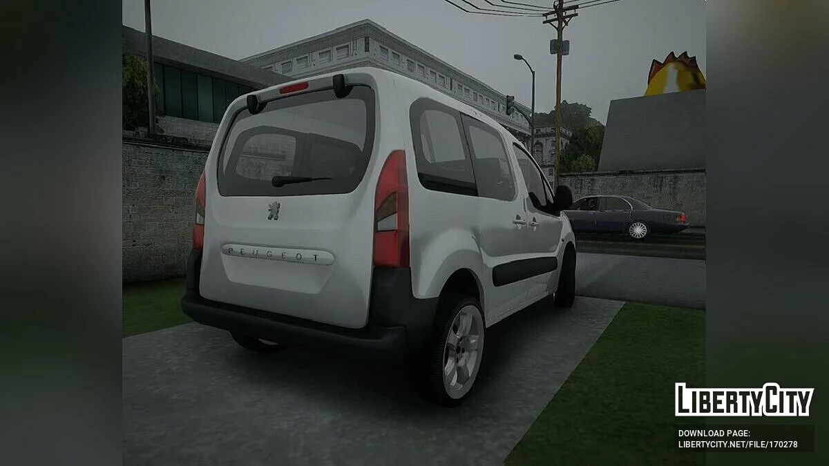 Peugeot Partner Tepee / GTA San Andreas