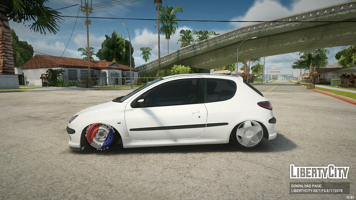 Peugeot 206 Мехмет Алан / GTA San Andreas