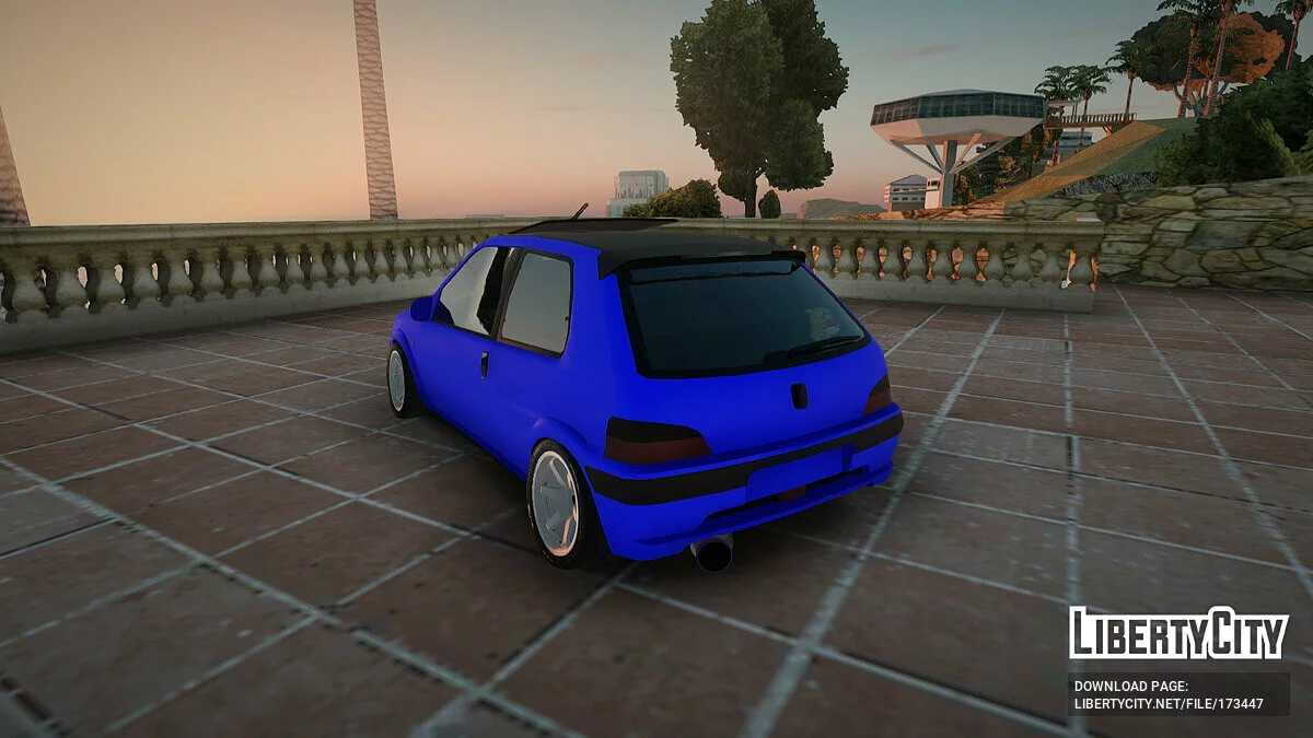 Peugeot 106 GTI F Tuning / GTA San Andreas