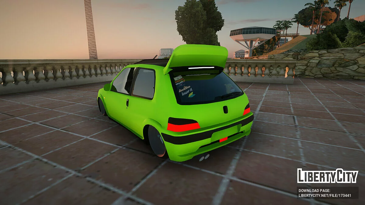 Peugeot 106 GTI JDM СТИЛЬ / GTA San Andreas