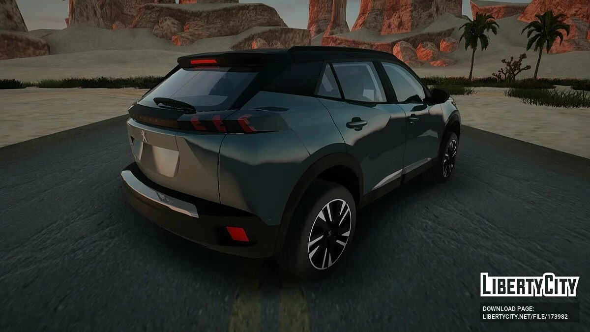 Peugeot 2008 Hybrid / GTA San Andreas