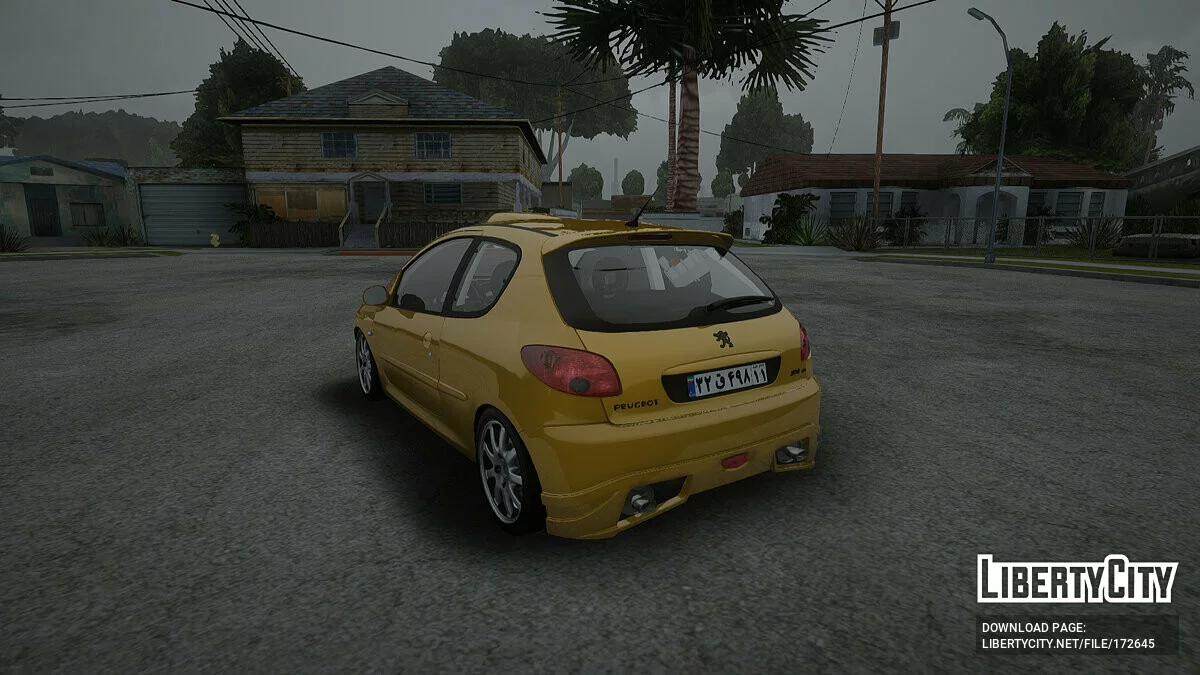 Peugeot 206 Full Tuning / GTA San Andreas