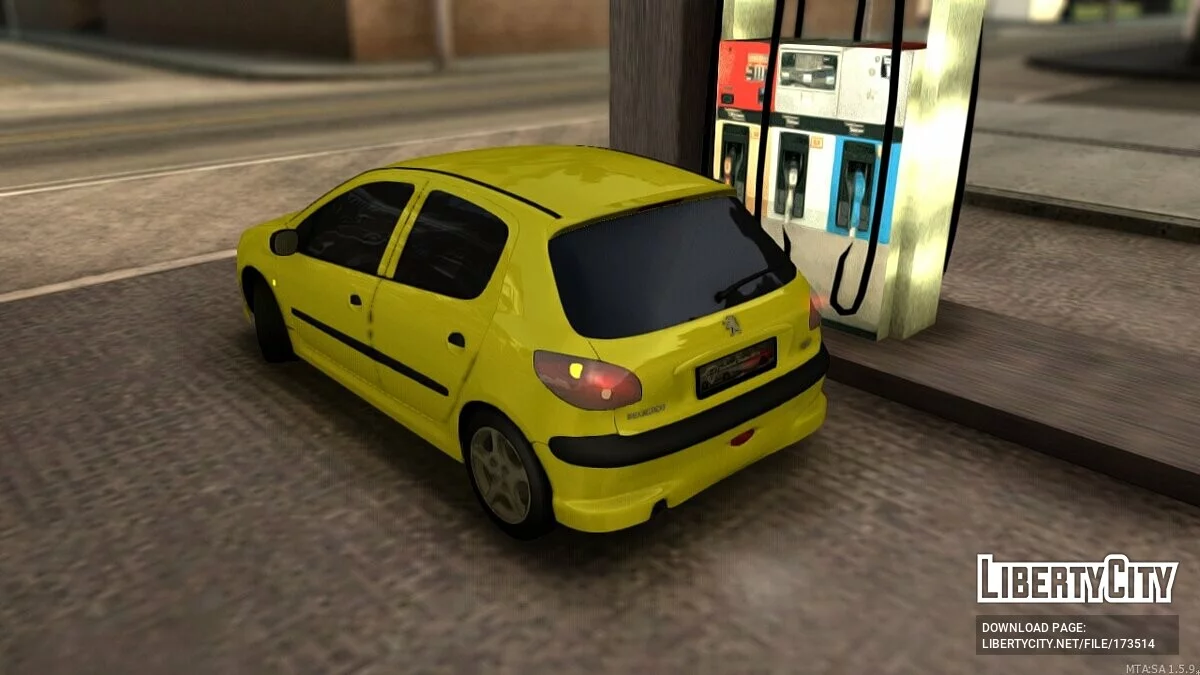 Peugeot 206 / GTA San Andreas