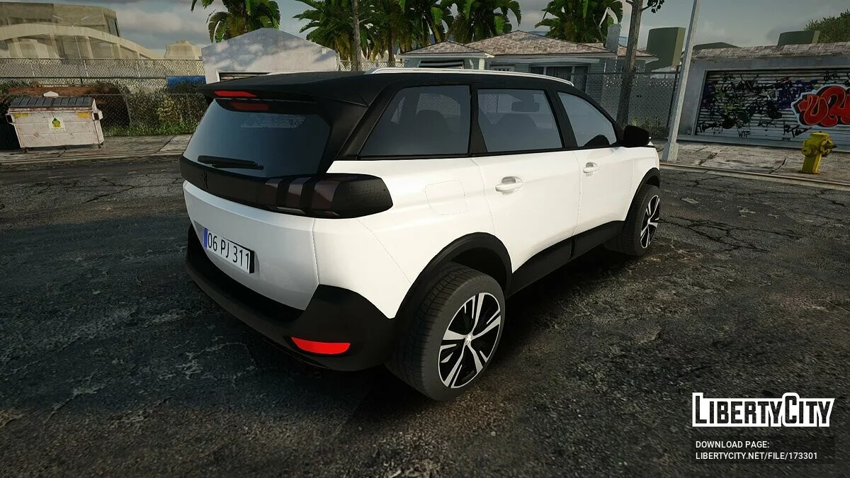 Peugeot 5008 / GTA San Andreas