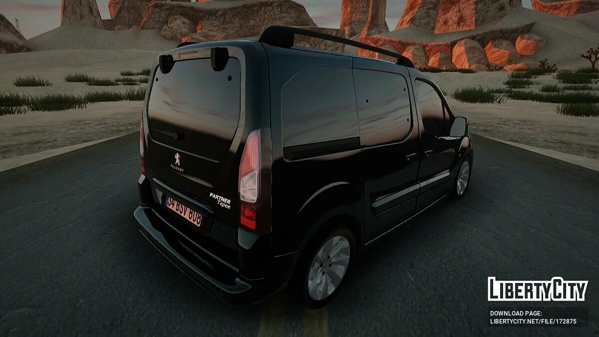 Peugeot Partner BlueHDİ Allure / GTA San Andreas