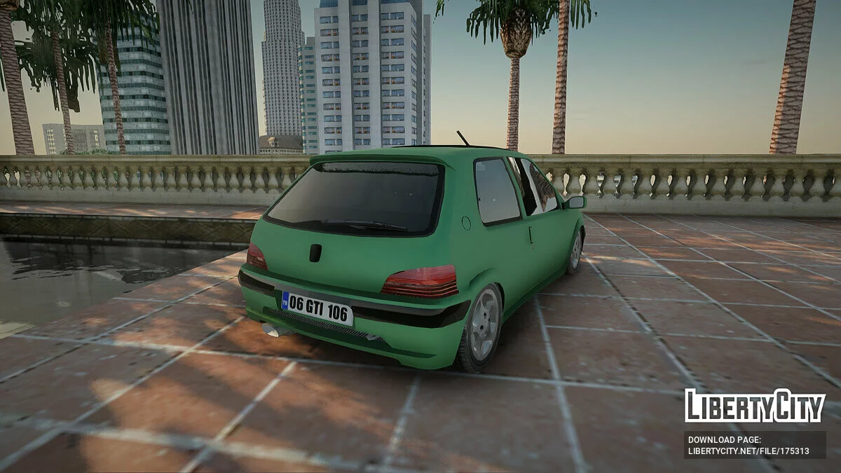 Peugeot 106 GTI Stock / GTA San Andreas