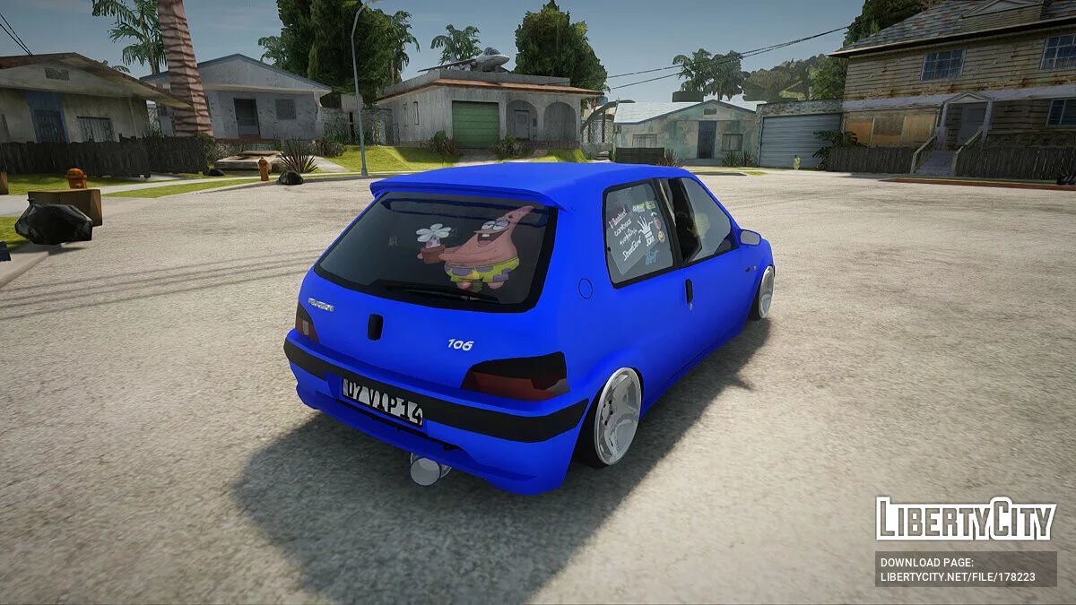 Peugeot 106 / GTA San Andreas