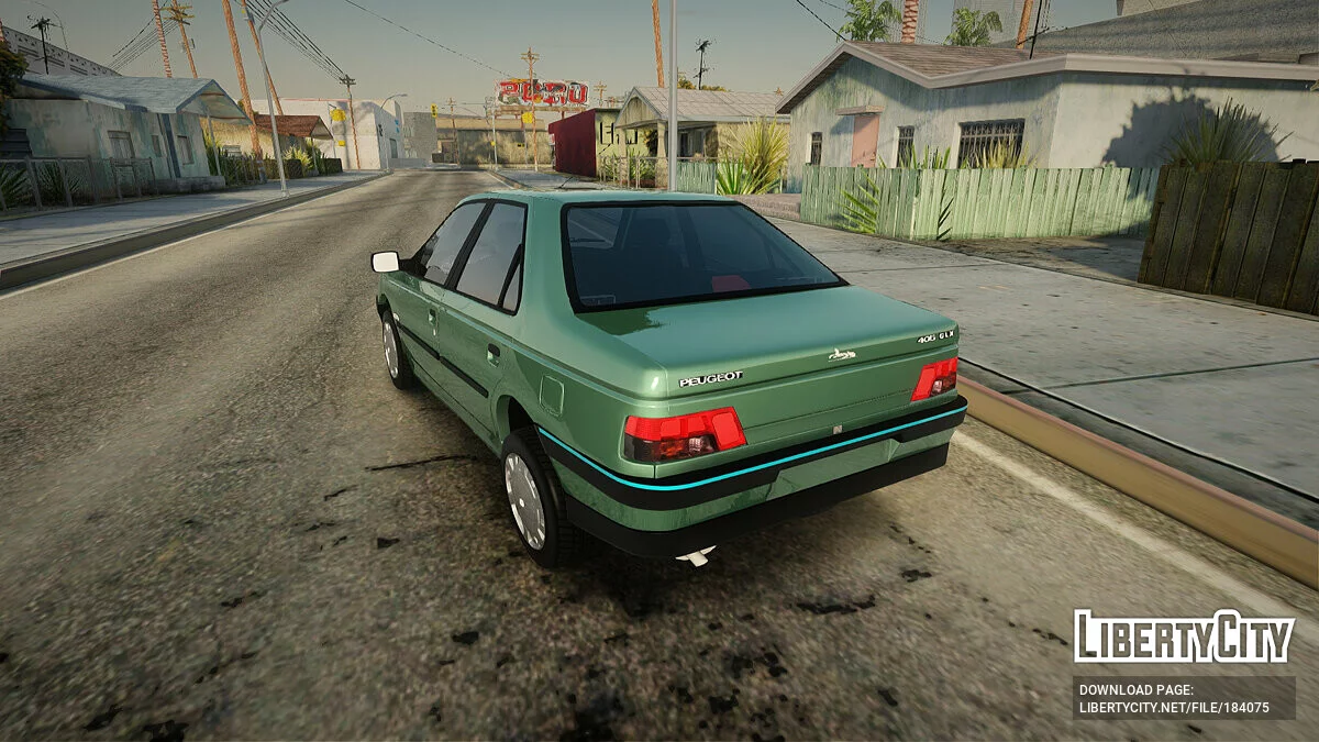 Peugeot 405 GLX 2000cc / GTA San Andreas
