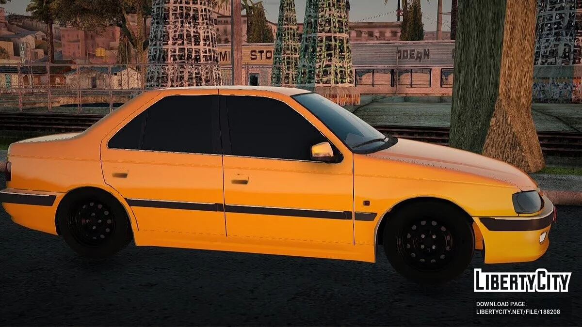 Peugeot Pars 2015 Taxi Bagdad / GTA San Andreas