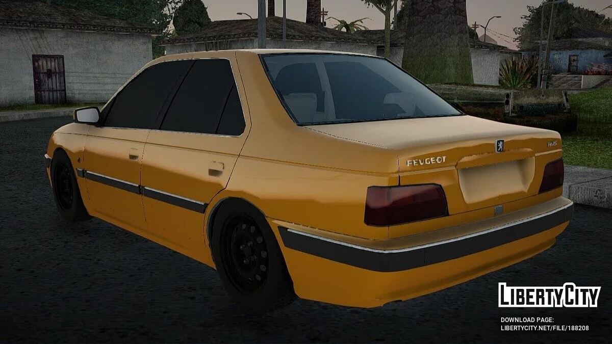Peugeot Pars 2015 Taxi Bagdad / GTA San Andreas