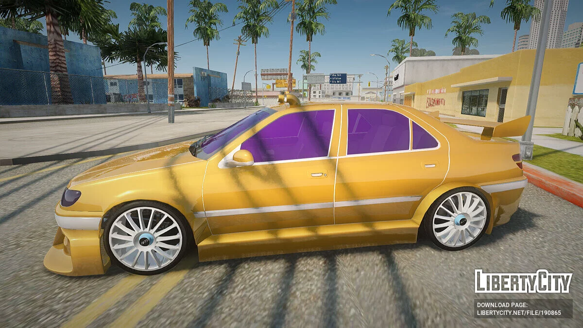 Peugeot 406 SLS Taxi 3 / GTA San Andreas