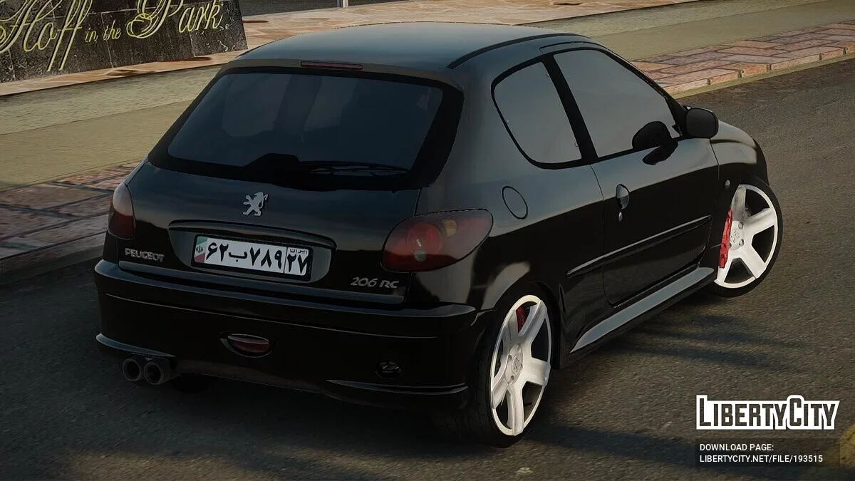 Peugeot 206 RC / GTA San Andreas