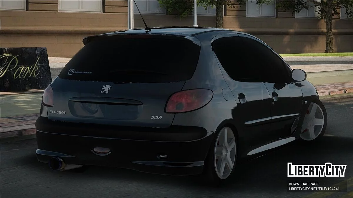 标致 206 / GTA San Andreas