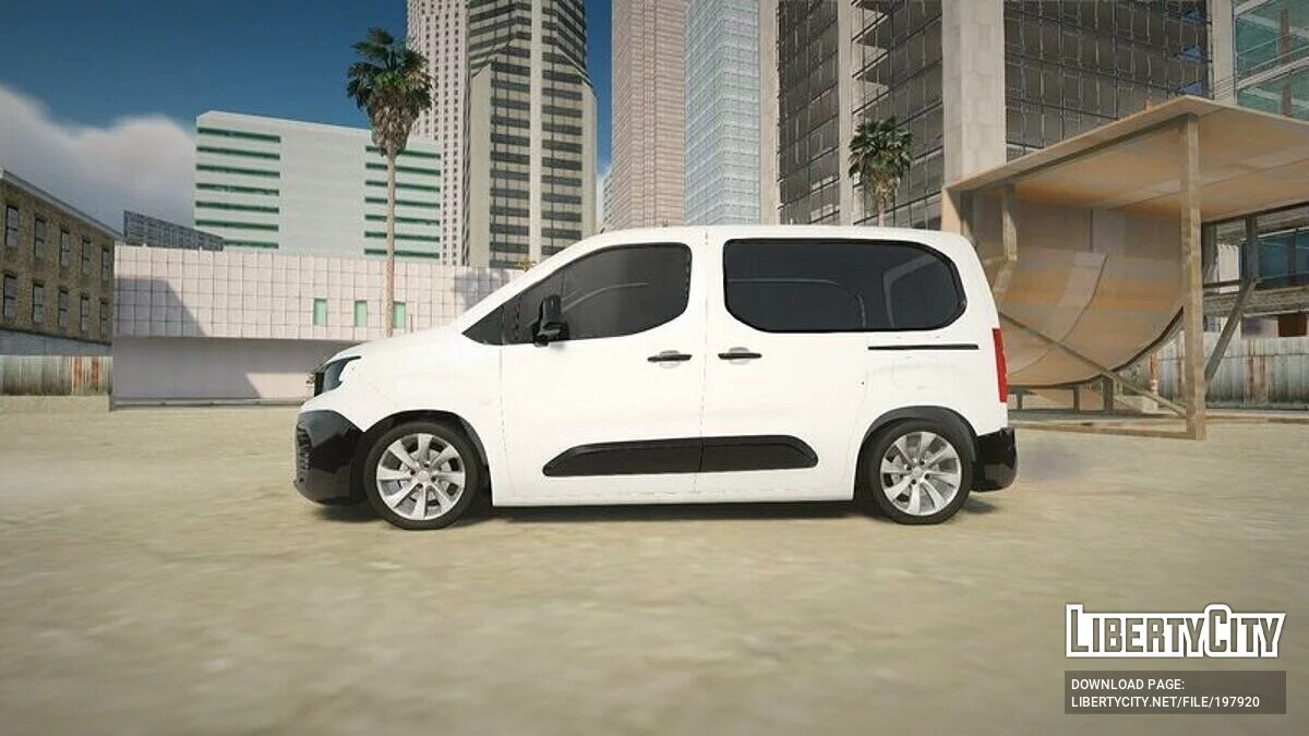 Peugeot Partner 2019 / GTA San Andreas