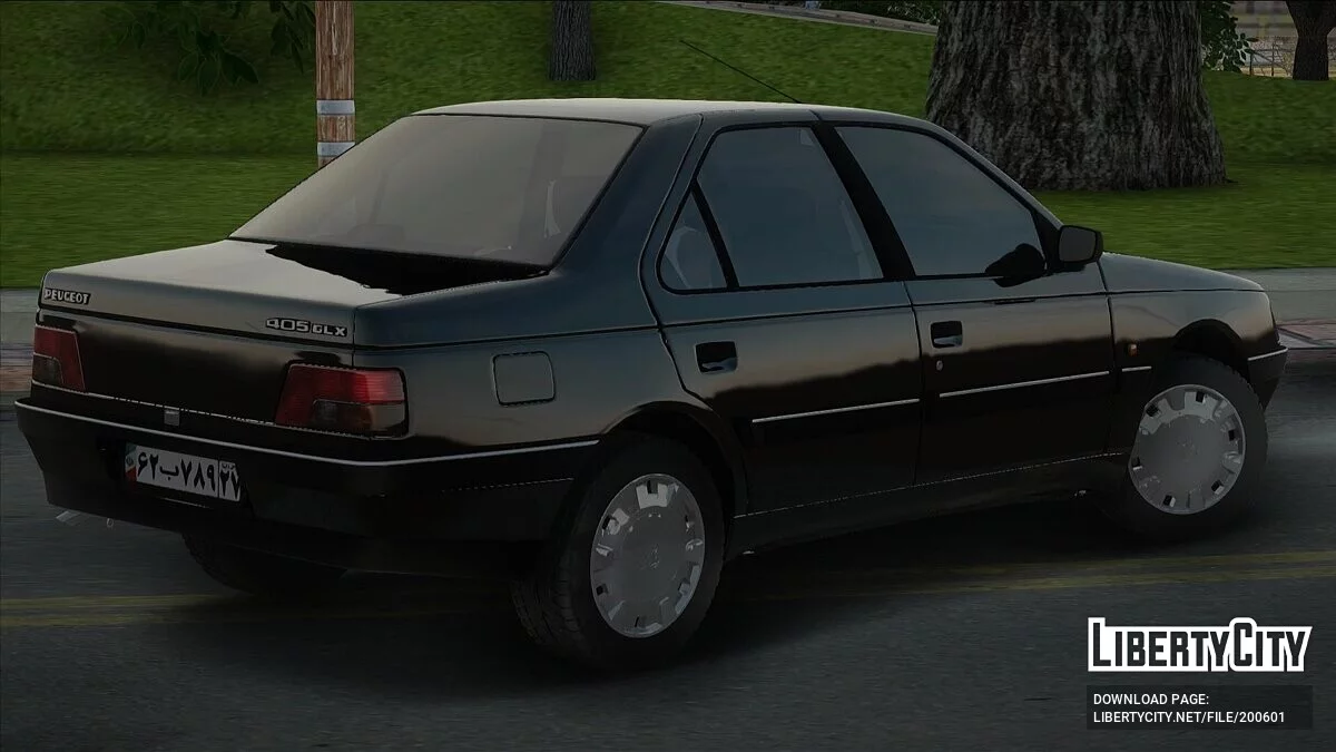 Peugeot 405 GLX 2000 / جي تي إيه سان أندرياس