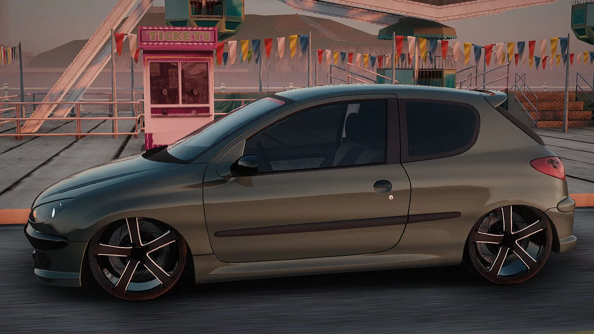 Peugeot 206 FR / GTA San Andreas