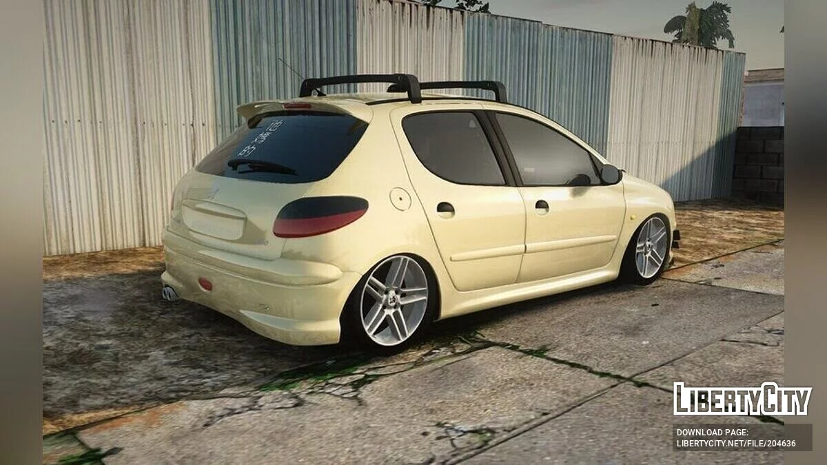 Peugeot 206 RC Beige / GTA San Andreas