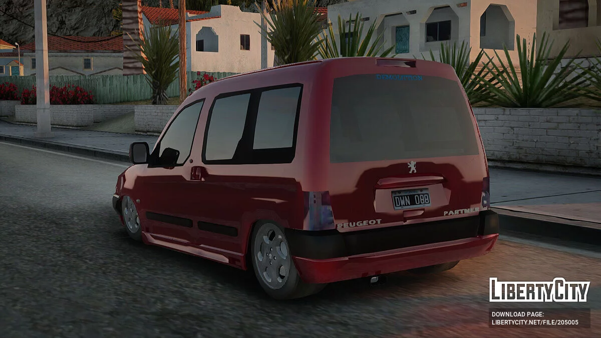 Peugeot Partner / GTA San Andreas