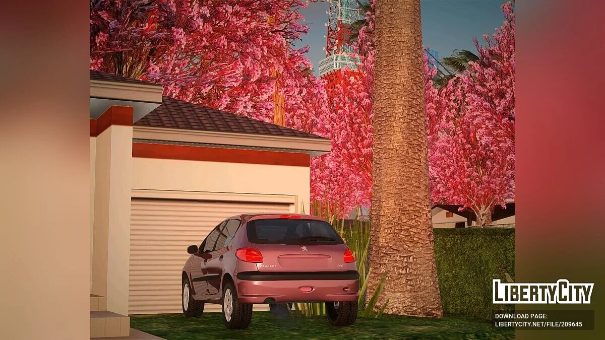 Peugeot 206 (Iran) / GTA San Andreas