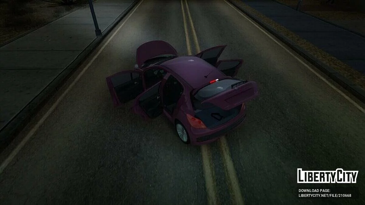 Peugeot 207 / GTA San Andreas