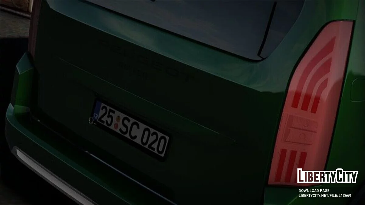2024 Peugeot Rifter (25SC020) / GTA San Andreas