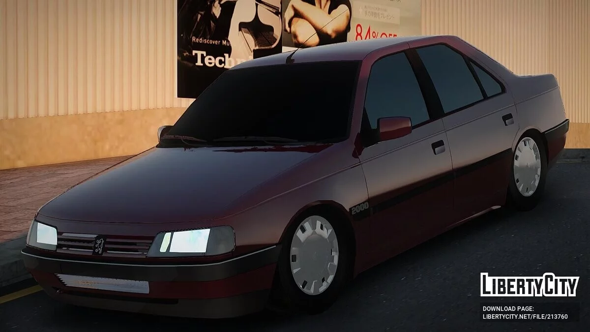 بيجو 405 GLX / جي تي إيه سان أندرياس