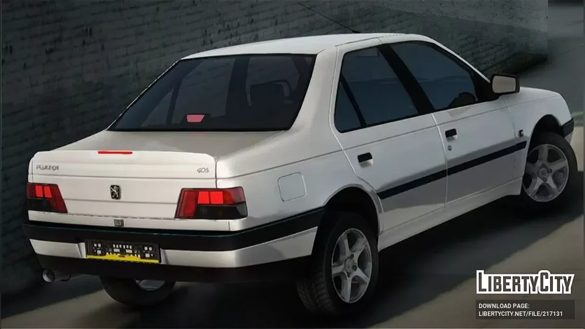 IKCO 标致 405 GLX / GTA San Andreas